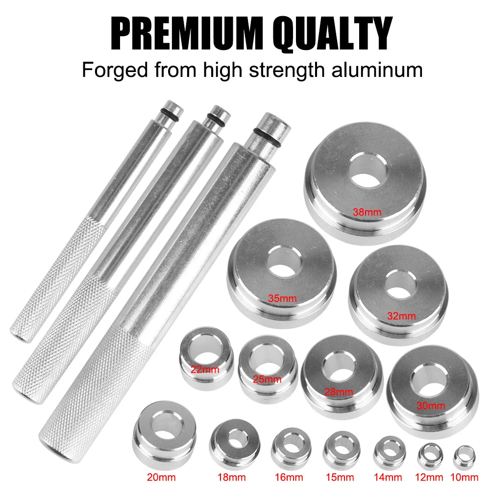 Wheel Bearing Seal Driver Kit 17-Piece - Adapter Size Range | Wrench Haus