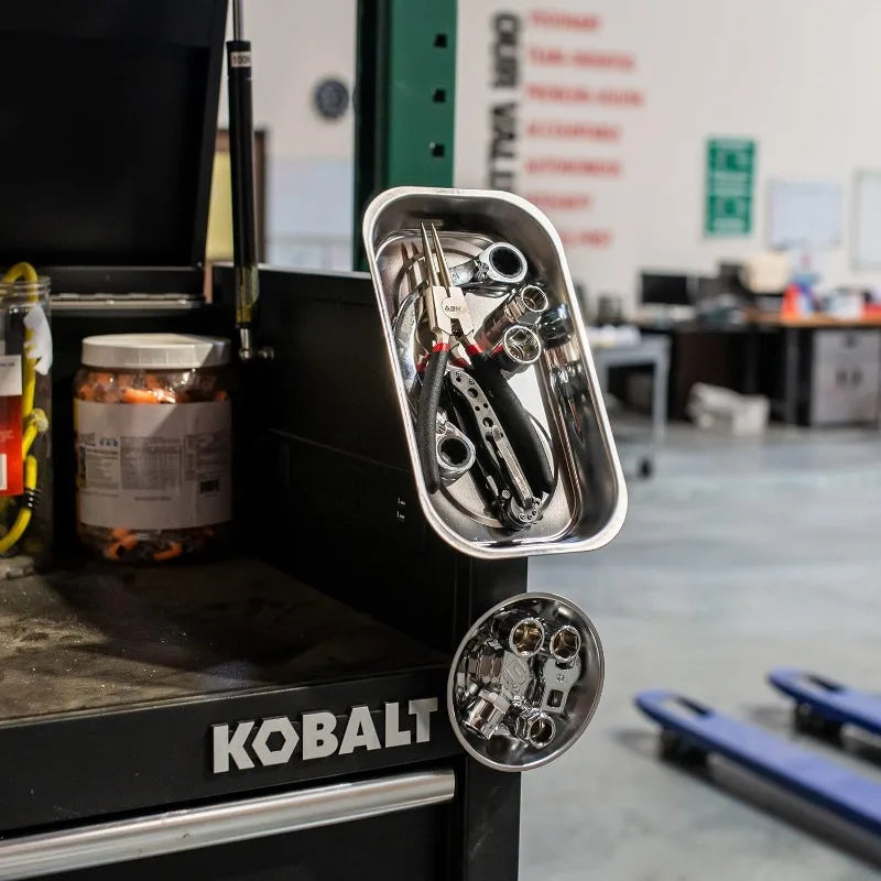 Magnetic tray base that holds parts on metal surfaces | Wrench Haus