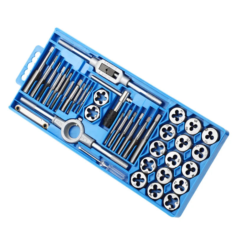 Tap and Die Kit - Metalworking Thread Repair Set | Wrench Haus