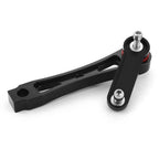 Dogbone engine mount assembled arm and link with bolts, angled view | Wrench Haus