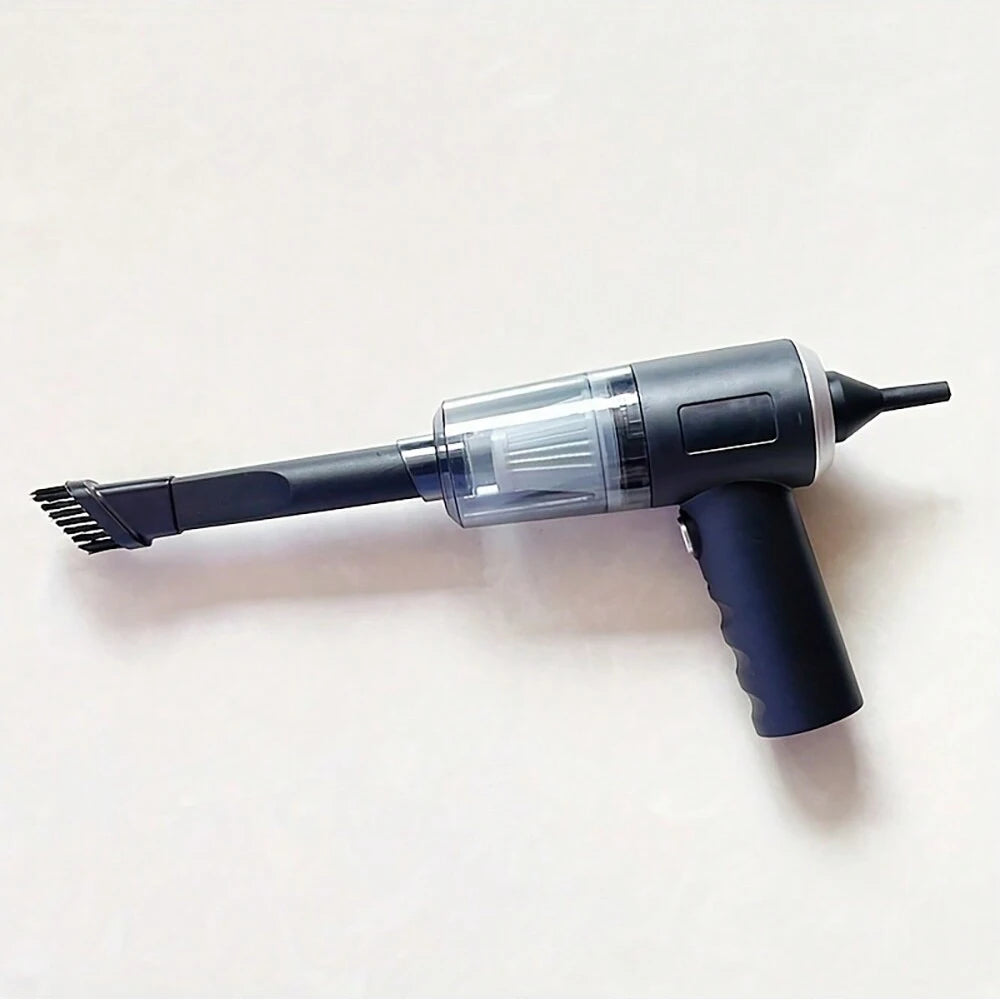Compact USB vacuum used for car interior cleanup | Wrench Haus