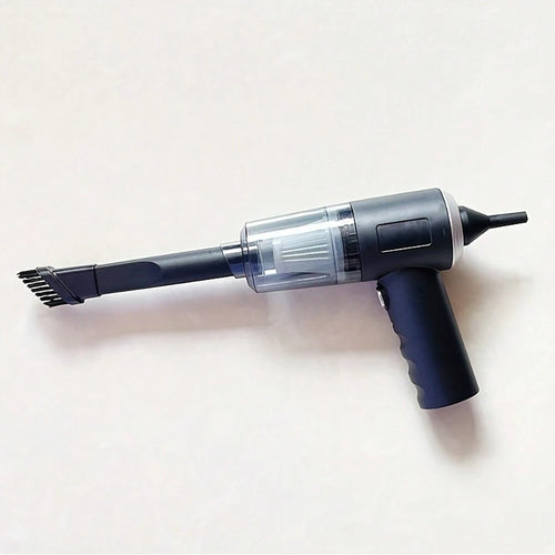 Compact USB vacuum used for car interior cleanup | Wrench Haus