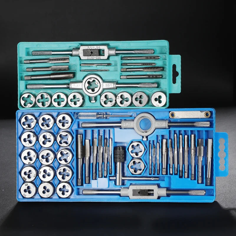 6Pc Tap and Die Set - Metric Threading Tool Kit | Wrench Haus