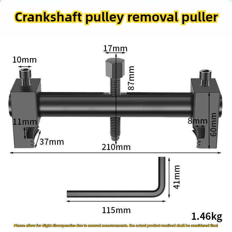Pulley Removal Tool - Complete Kit | Wrench Haus