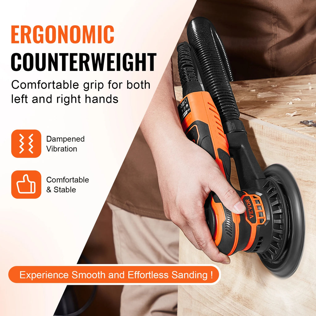 6 Inch Sander - Dust Collection Brushless Motor Tool | Wrench Haus