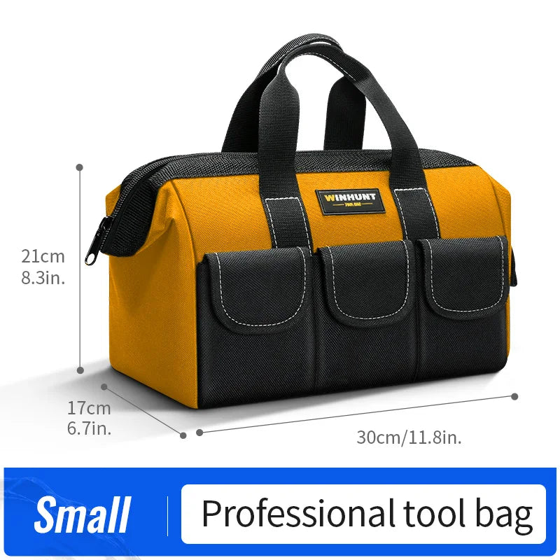 Heavy-Duty Wide-Mouth Tool Bag - view 5 | Wrench Haus