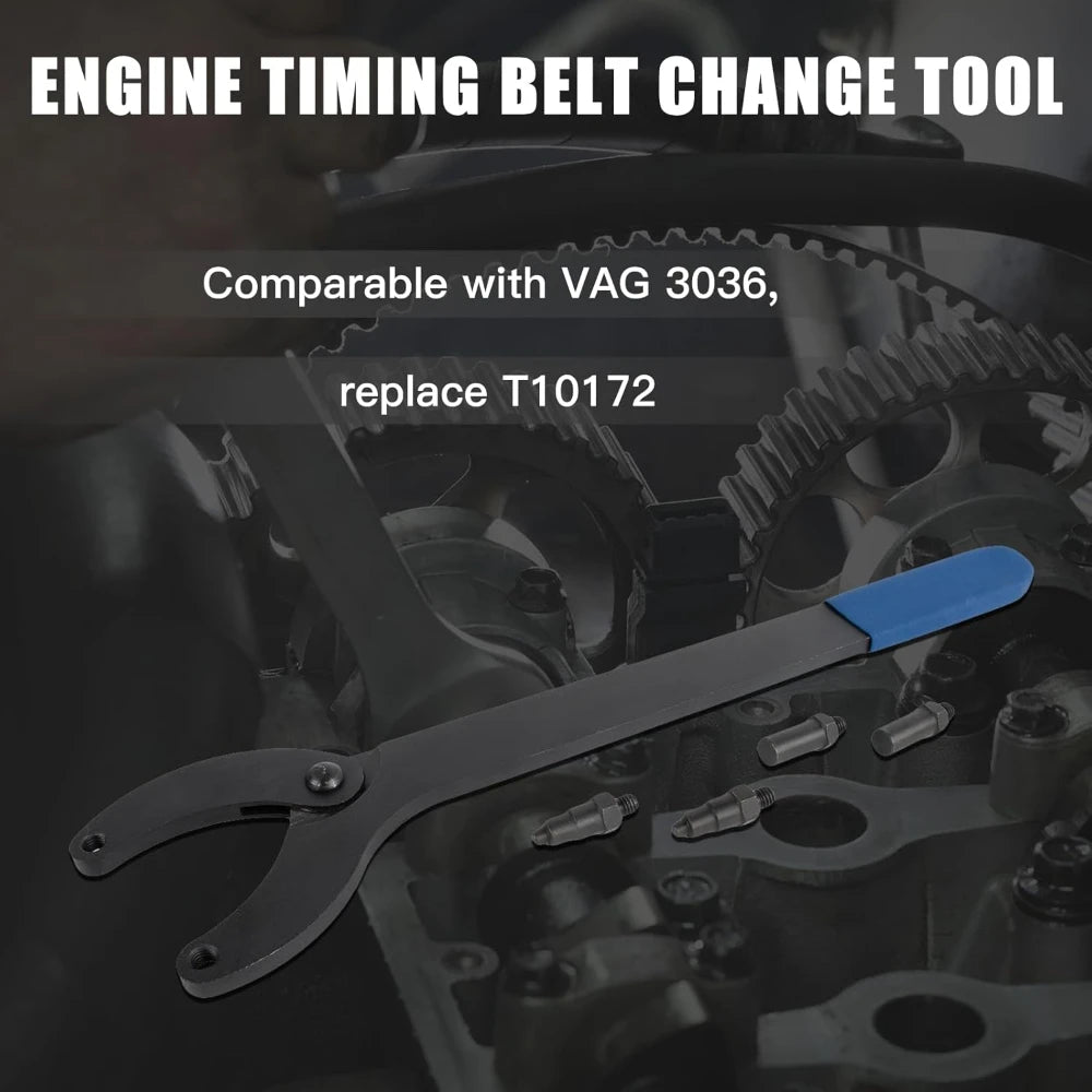 Pulley Holder Tool - VAG Timing Belt Counter Hold Kit | Wrench Haus
