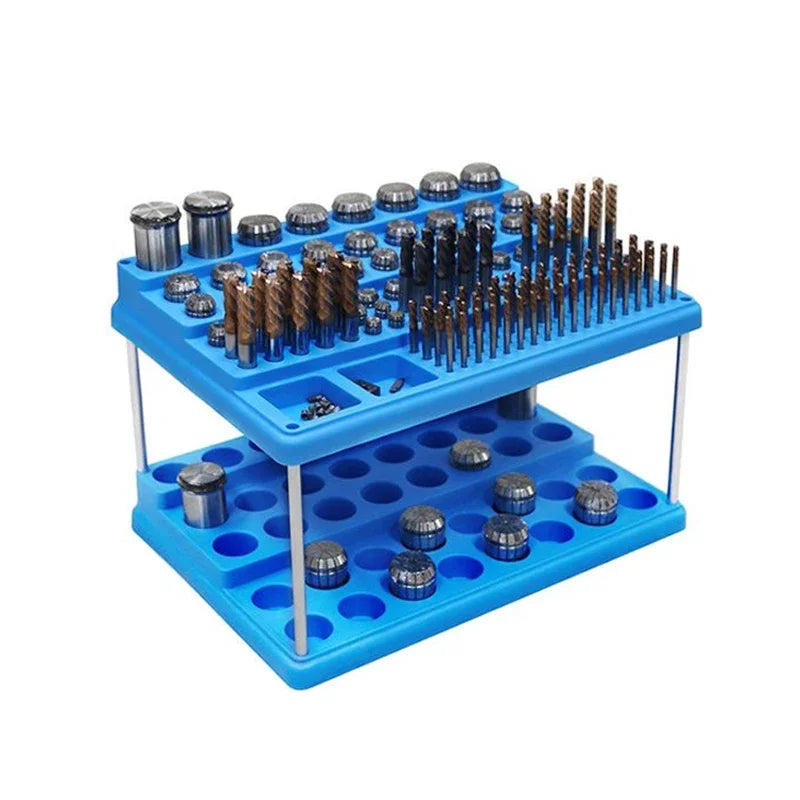 ER Collet Box - Labeled Slots Drill Bit Storage | Wrench Haus