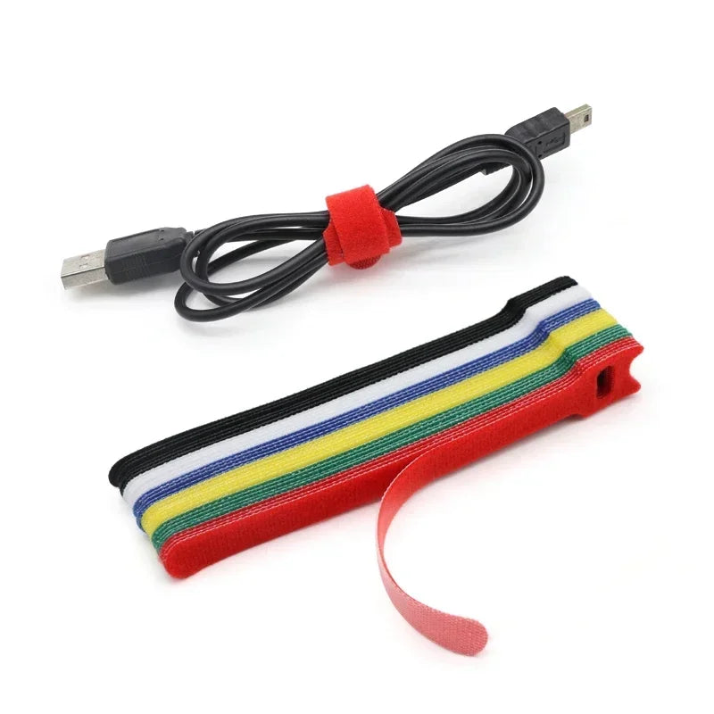 Reusable hook-and-loop cable straps in 15, 20, 25 and 30cm lengths | Wrench Haus