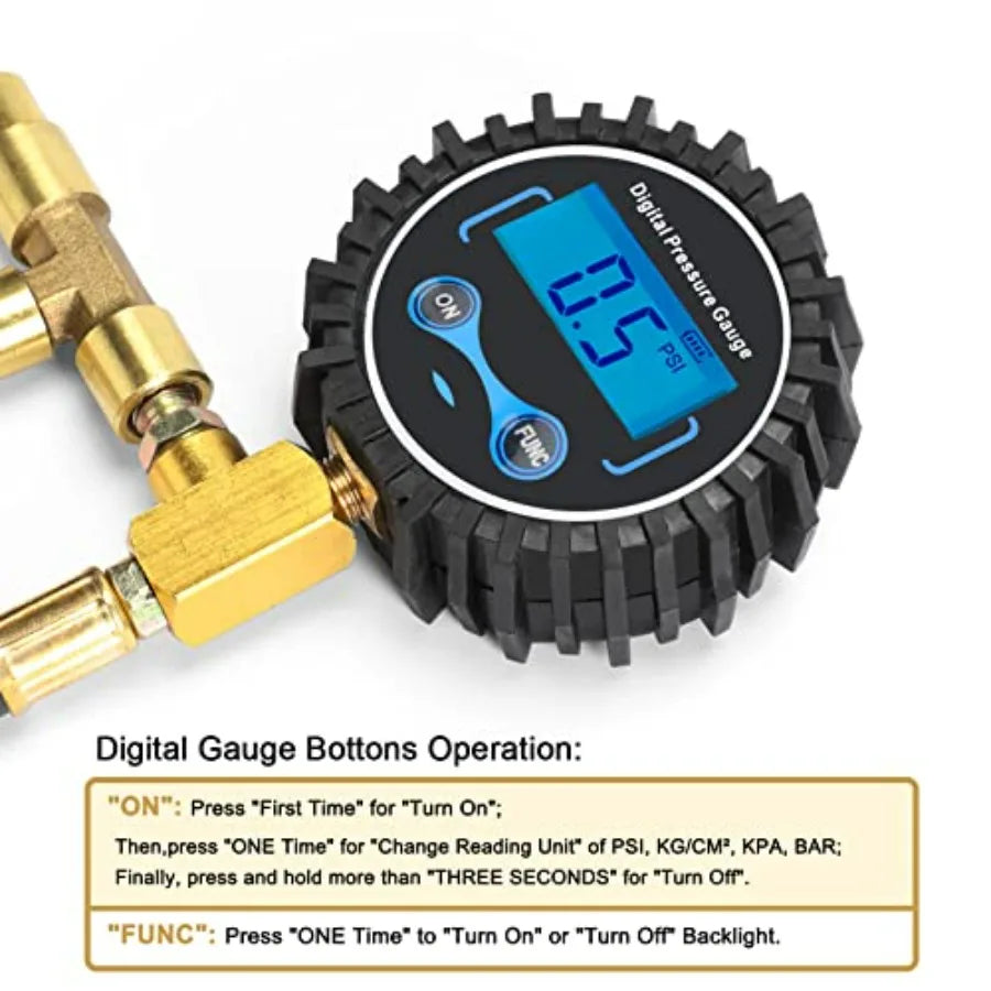 Fuel Injector Tester - Pressure Gauge Diagnostic Tool | Wrench Haus