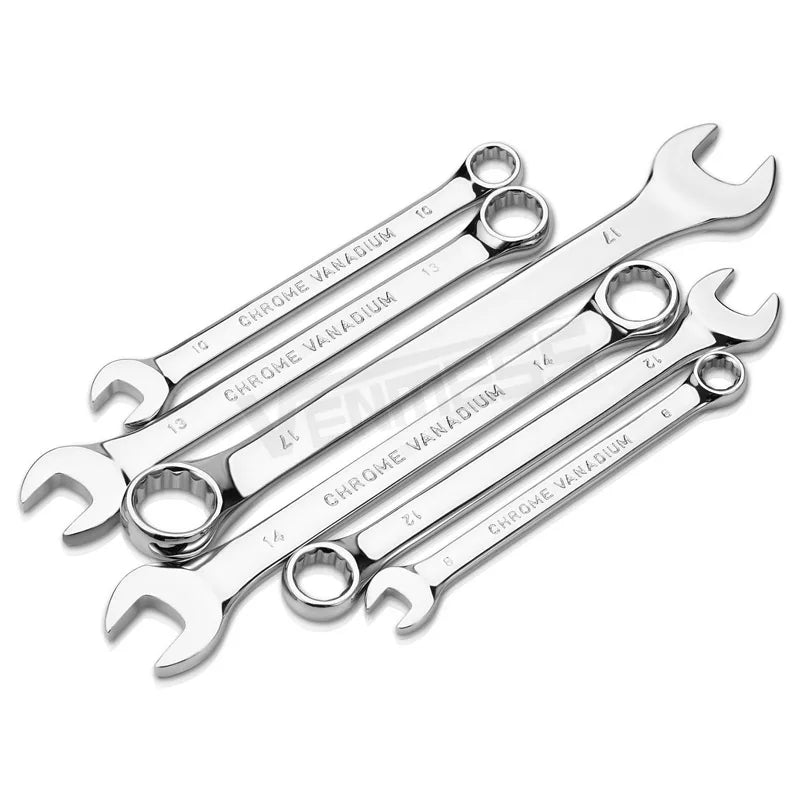 Metric combination wrench set, 6-32mm, chrome-vanadium steel | Wrench Haus