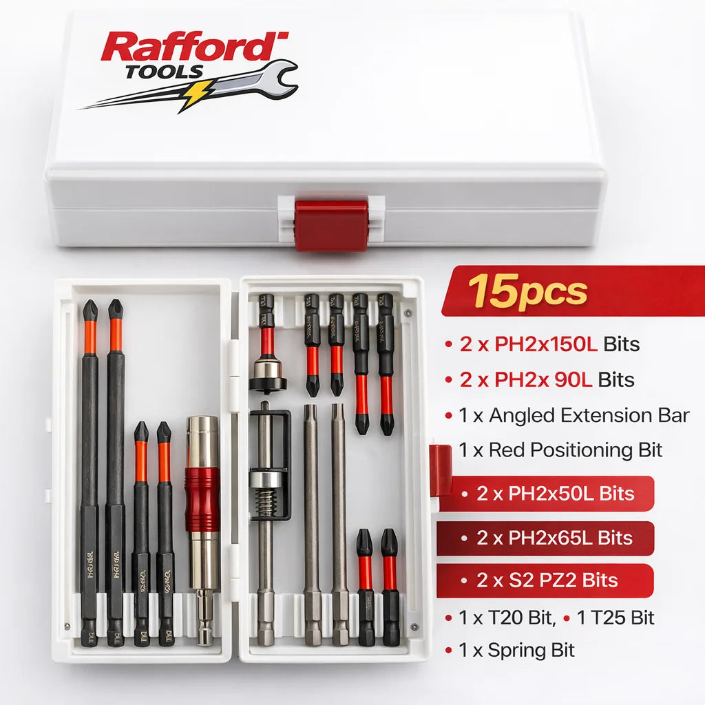 Impact driver bit set in 3, 6 and 12-piece options | Wrench Haus