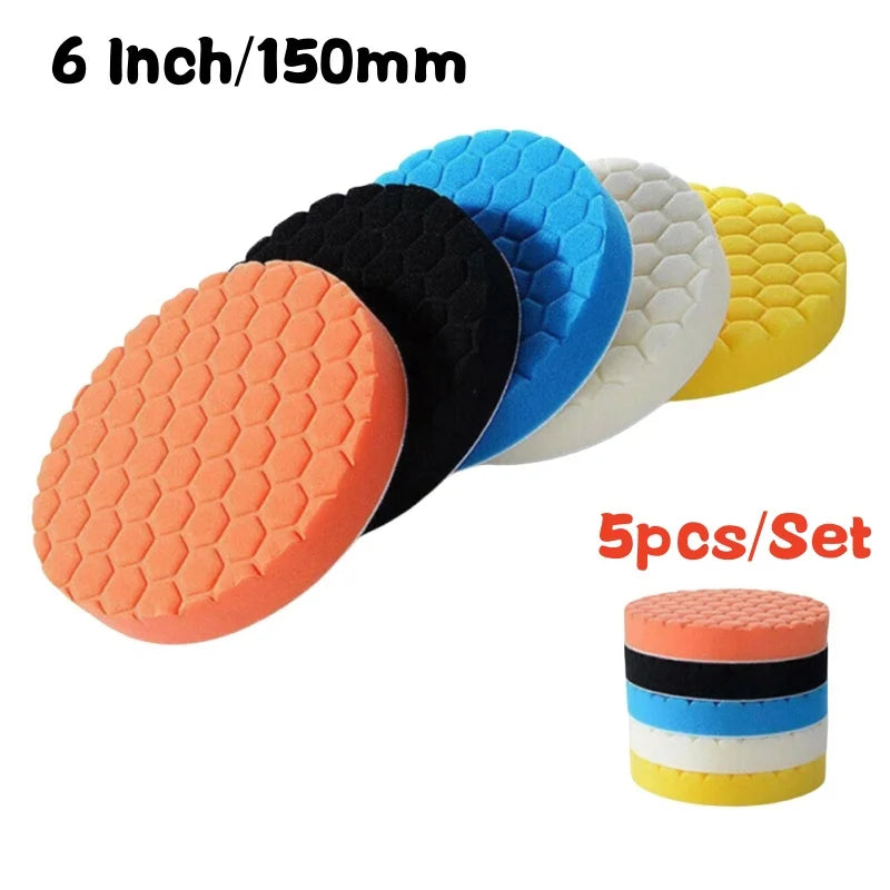5-Piece Car Polishing Pad Kit - view 10 | Wrench Haus