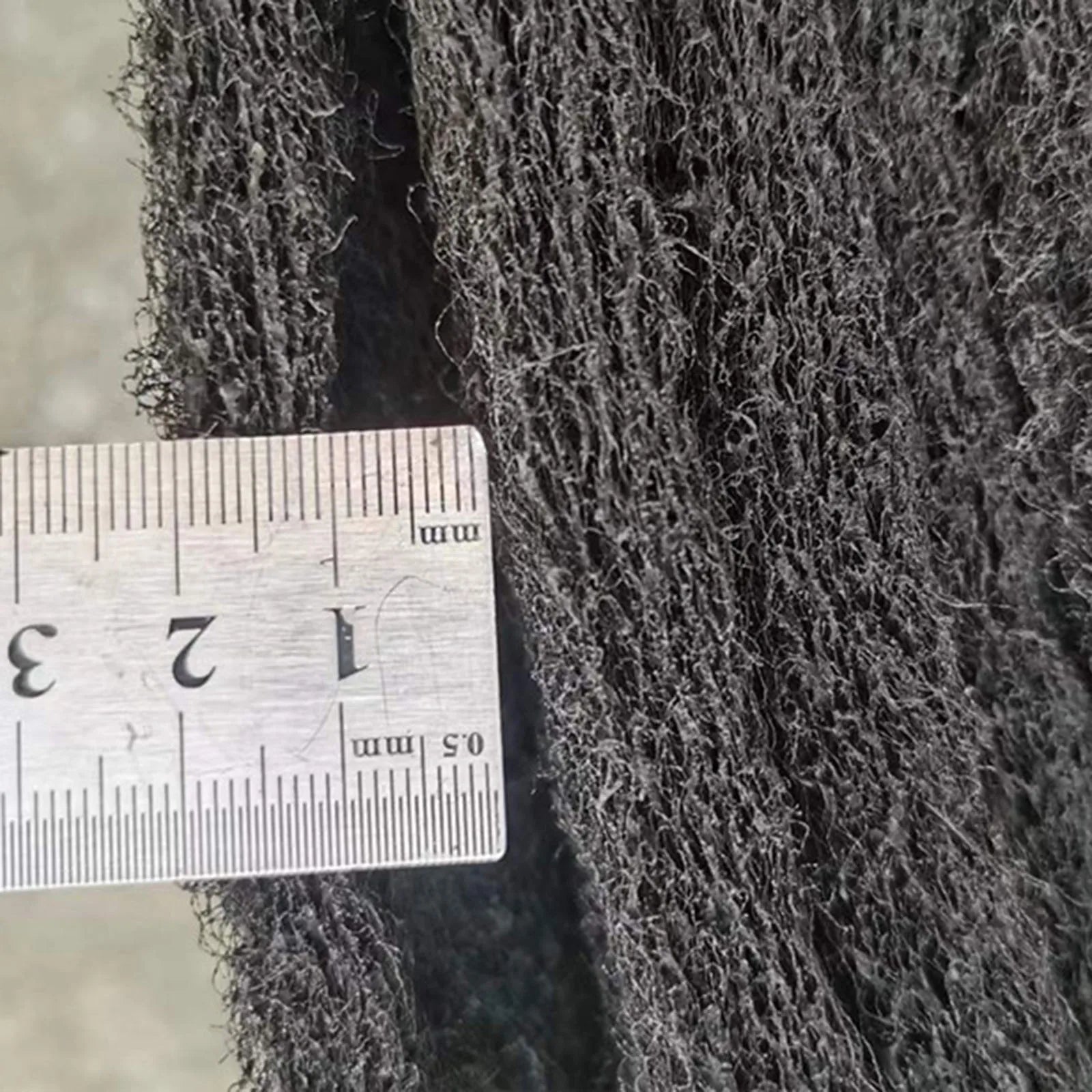 Oil Drain Splash Pad - Close-up of heavy-duty black rubber surface texture and material quality | Wrench Haus