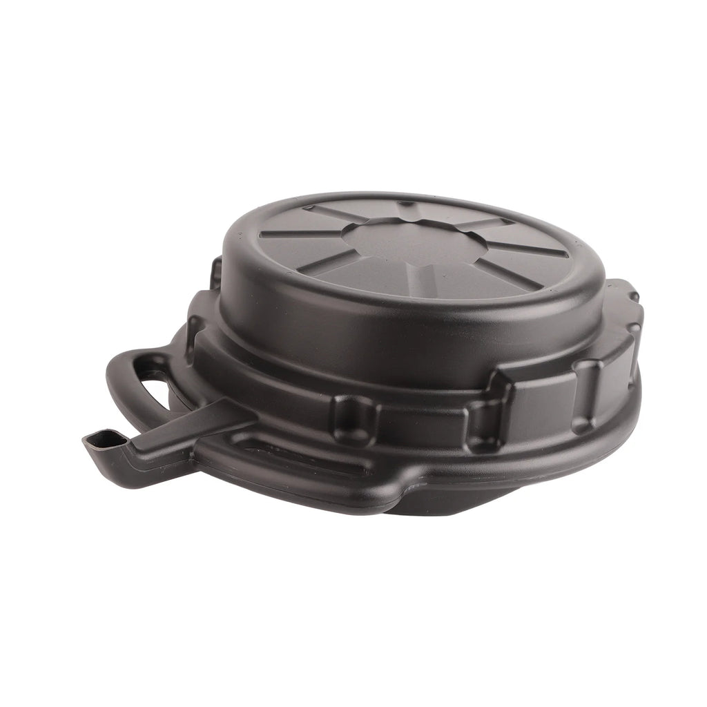 7.5L Oil Drain Pan - Pan with lid closed for sealed used oil storage and transport | Wrench Haus