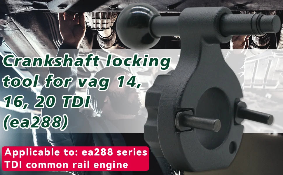 Kurbelwellen-Arretierwerkzeug – VAG EA288 1.4, 1.6 & 2.0 TDI MQB Diesel (Ersetzt BGS 9625)