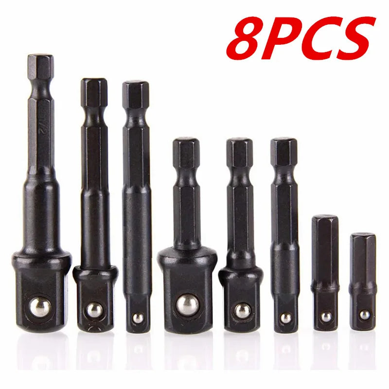 Drill To Nut Driver Adapter - Impact Socket Reducer Set | Wrench Haus