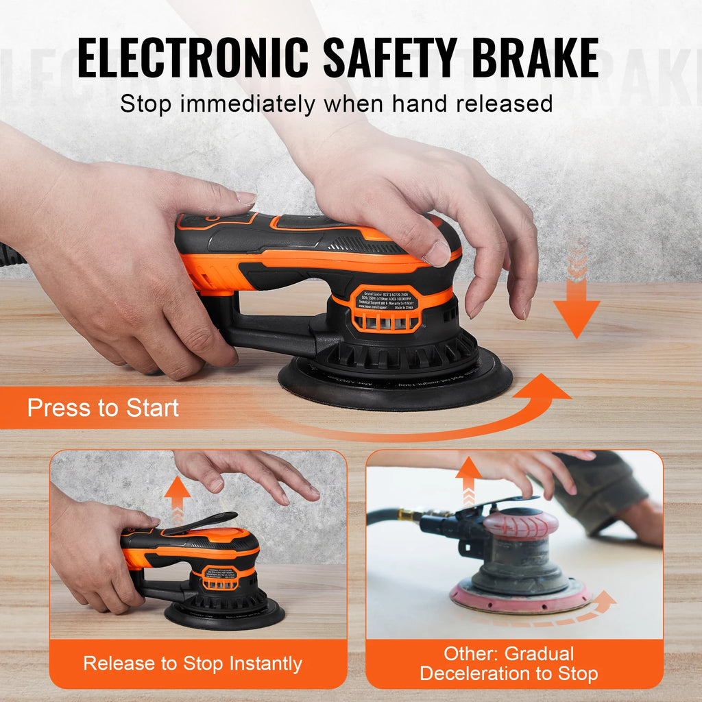 Random Orbital Sander - Woodworking Power Tool Kit | Wrench Haus