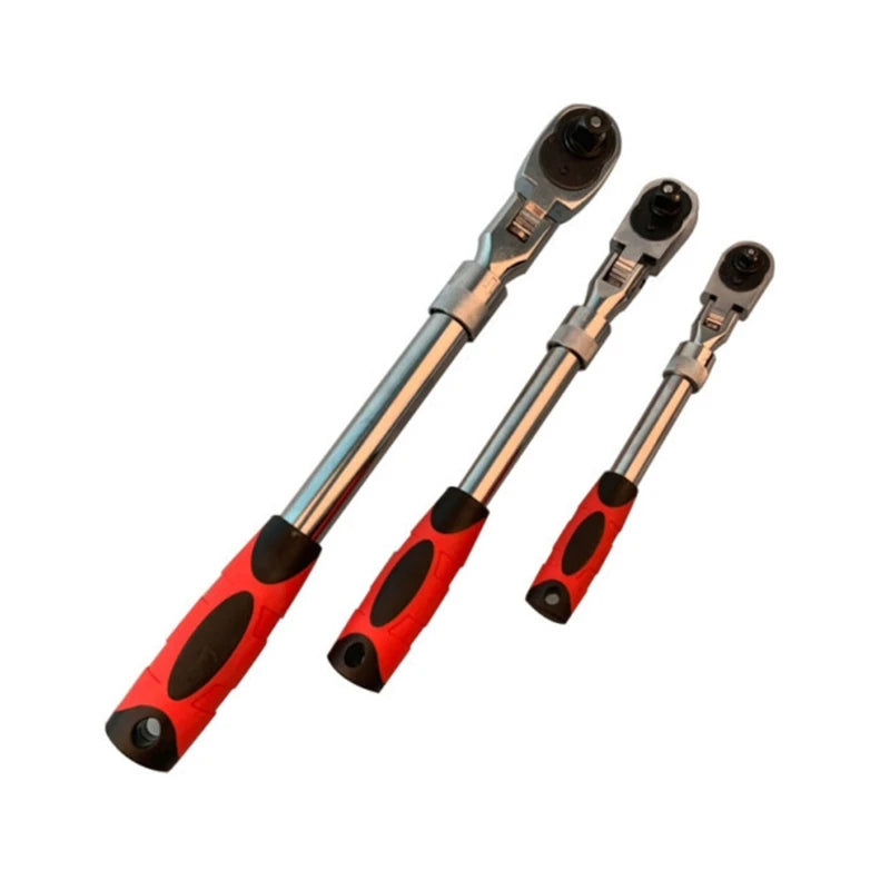 72-Tooth Flex-Head Ratchet, Carbon Steel - Forward/Reverse Switch | Wrench Haus