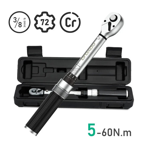 3/8-inch drive torque wrench 5-60 N.m