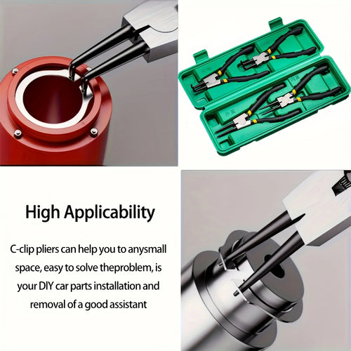 7-Inch Snap Ring Pliers - Handle Grip Detail | Wrench Haus
