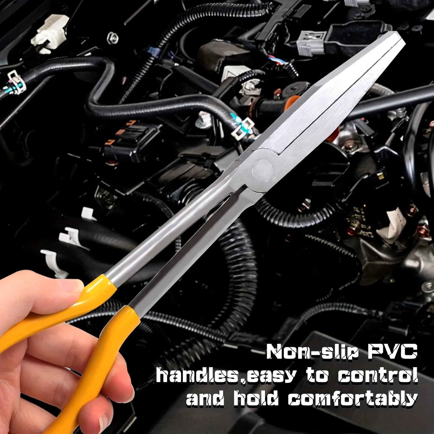 Needle Nose Plier - Mid Bend Tip Detail | Wrench Haus