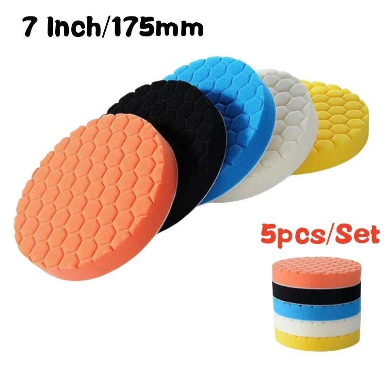 5-Piece Car Polishing Pad Kit - view 11 | Wrench Haus