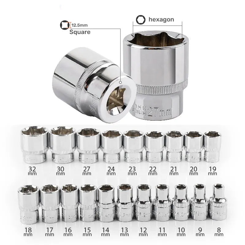 1/2" Drive Deep Impact Sockets