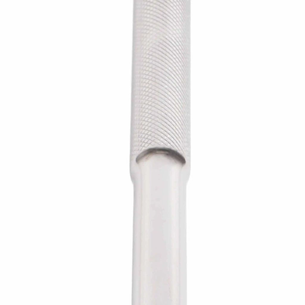 1/2" Drive Flexible Breaker Bar - Close-up of knurled grip handle for maximum torque and control | Wrench Haus