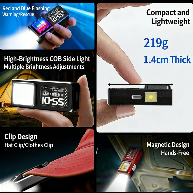 Mini COB LED Flashlight - view 5 | Wrench Haus
