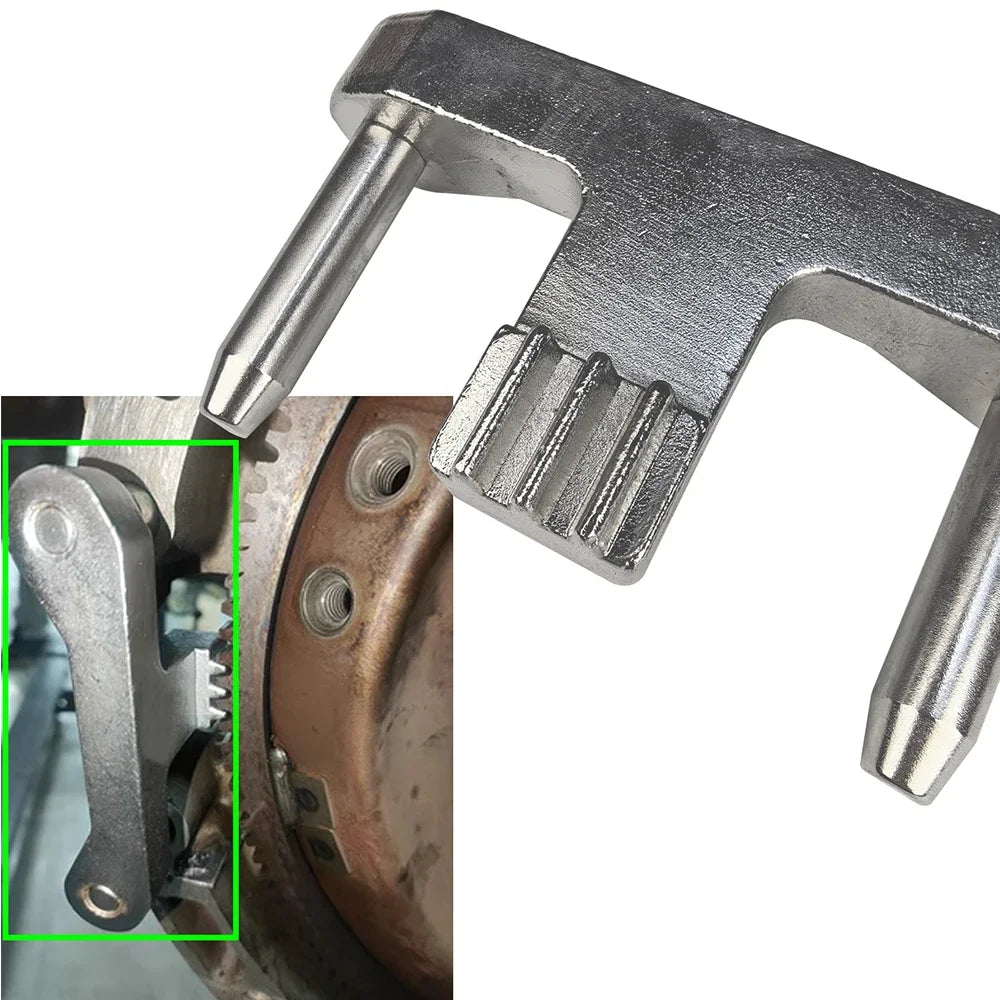 Flywheel Plate Locking Tool - Mounting Tabs Detail | Wrench Haus