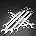 Combination wrench set 6-32mm chrome vanadium