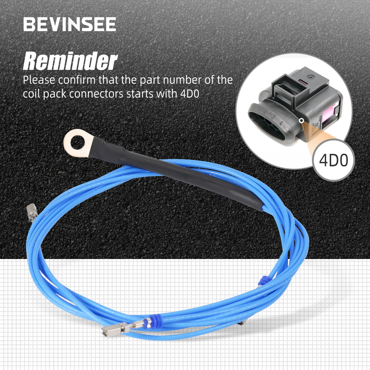 EA888 Gen3 coil grounding wire kit - view 4 | Wrench Haus