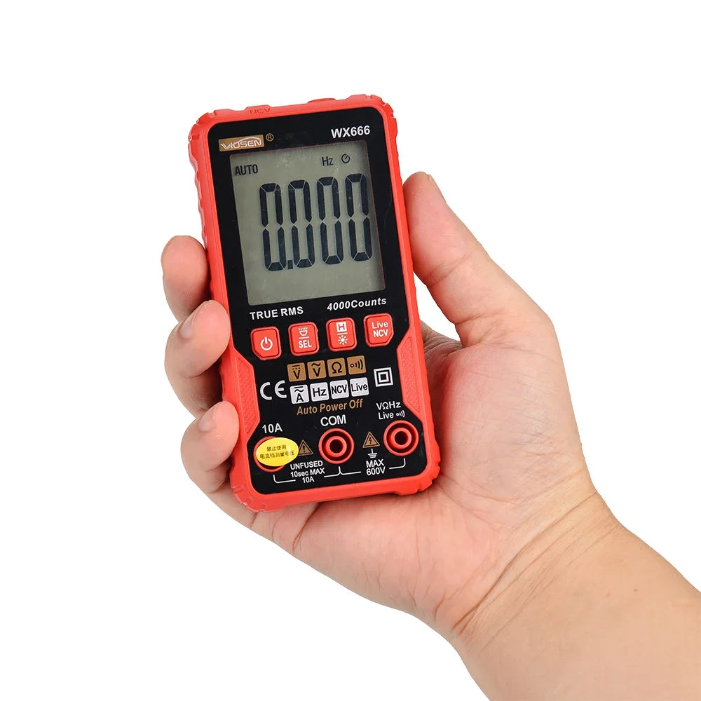 JCD WX666 Digitales Mini-Multimeter