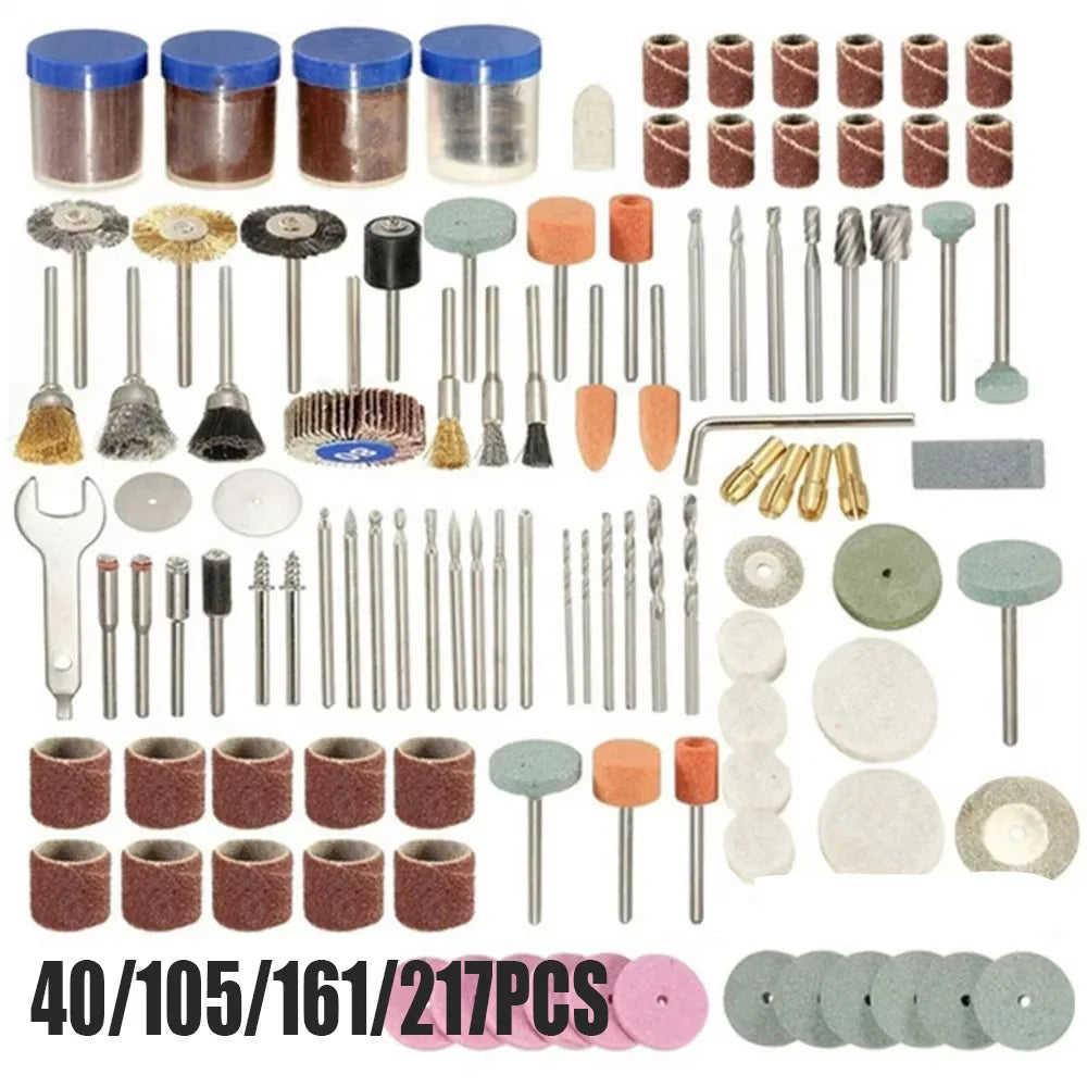 Rotary tool accessory set, Dremel compatible