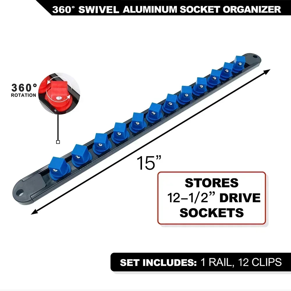 Socket Organizer Rail - Universal Fitment Tool | Wrench Haus
