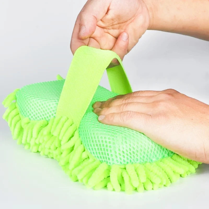 Car wash sponge and accessory set packaging