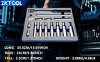 Spark plug socket set foam tray with dimensions 35.5x24x3.5 cm and 2.08 kg weight | Wrench Haus
