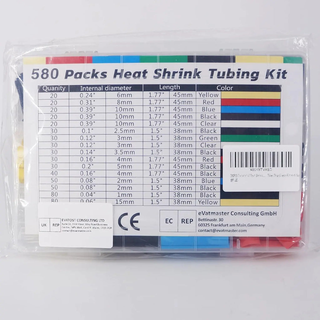 Heat shrink tubing assortment for electrical repairs | Wrench Haus