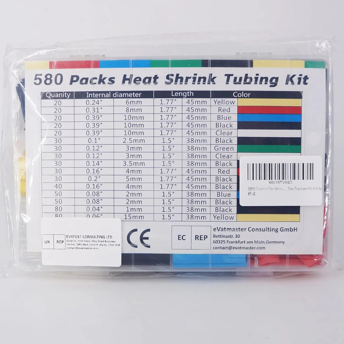 Heat shrink tubing assortment for electrical repairs | Wrench Haus