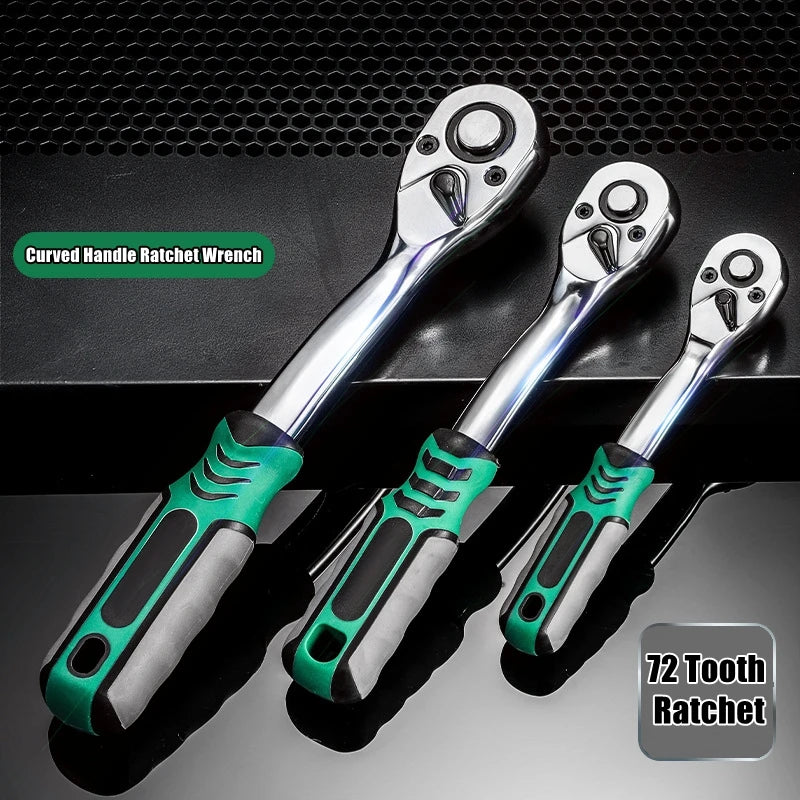 24/72-tooth two-way ratchet wrench