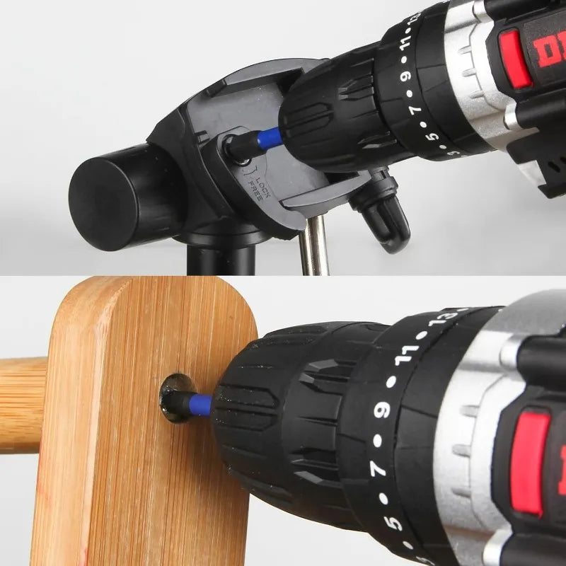 Impact Torx Screwdriver Bit Set - Torx bit in use with impact driver driving screw into wood showing real-world application | Wrench Haus