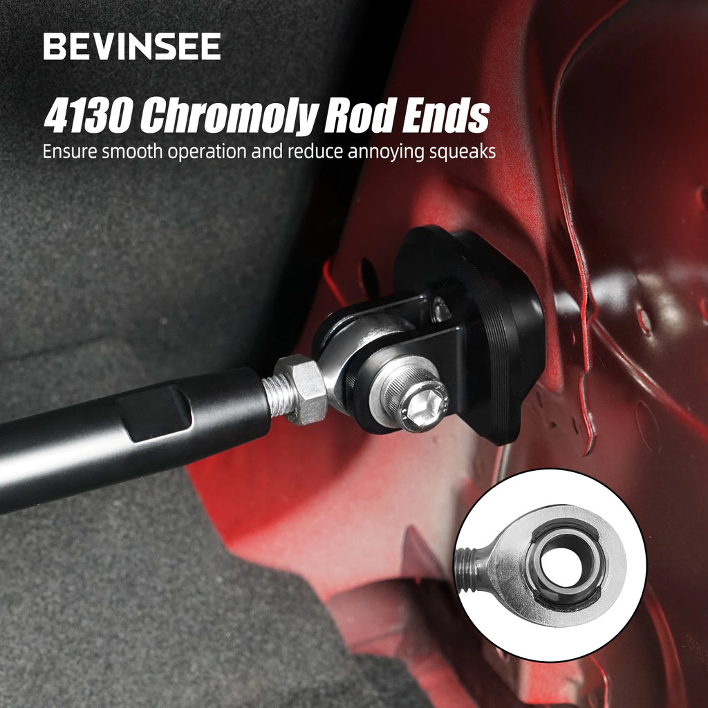 Anodized aluminum rear chassis brace mounts | Wrench Haus