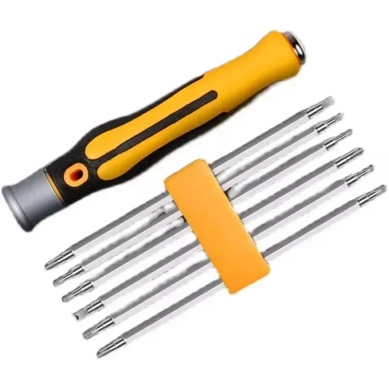 12-in-1 magnetic screwdriver bits for Phillips and flathead home repair | Wrench Haus