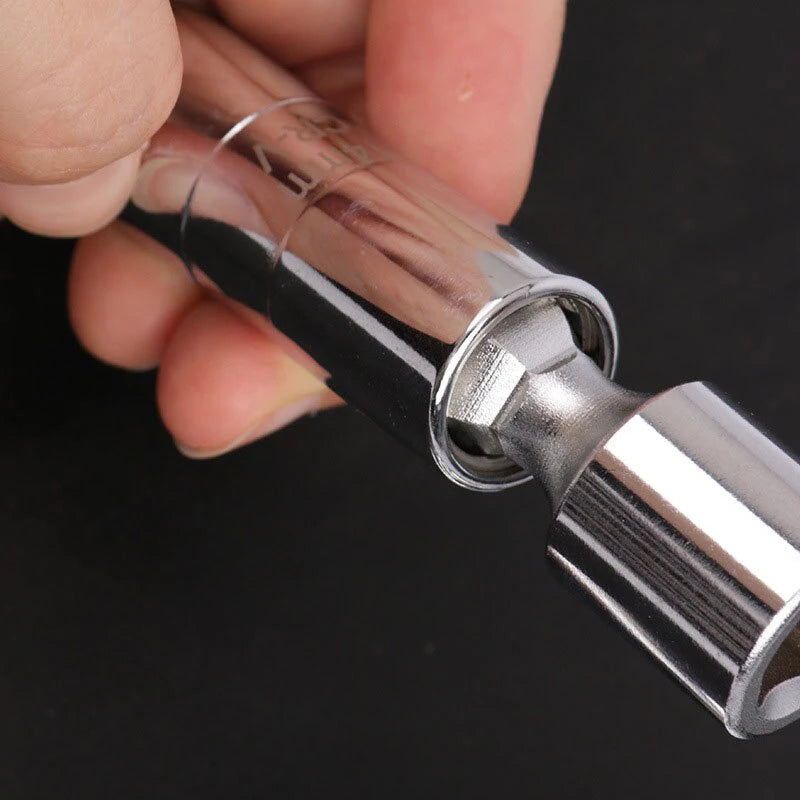 Magnetischer Zündkerzenschlüssel | 14mm & 16mm | 3/8" Antrieb | 12-kant Dünnwandig