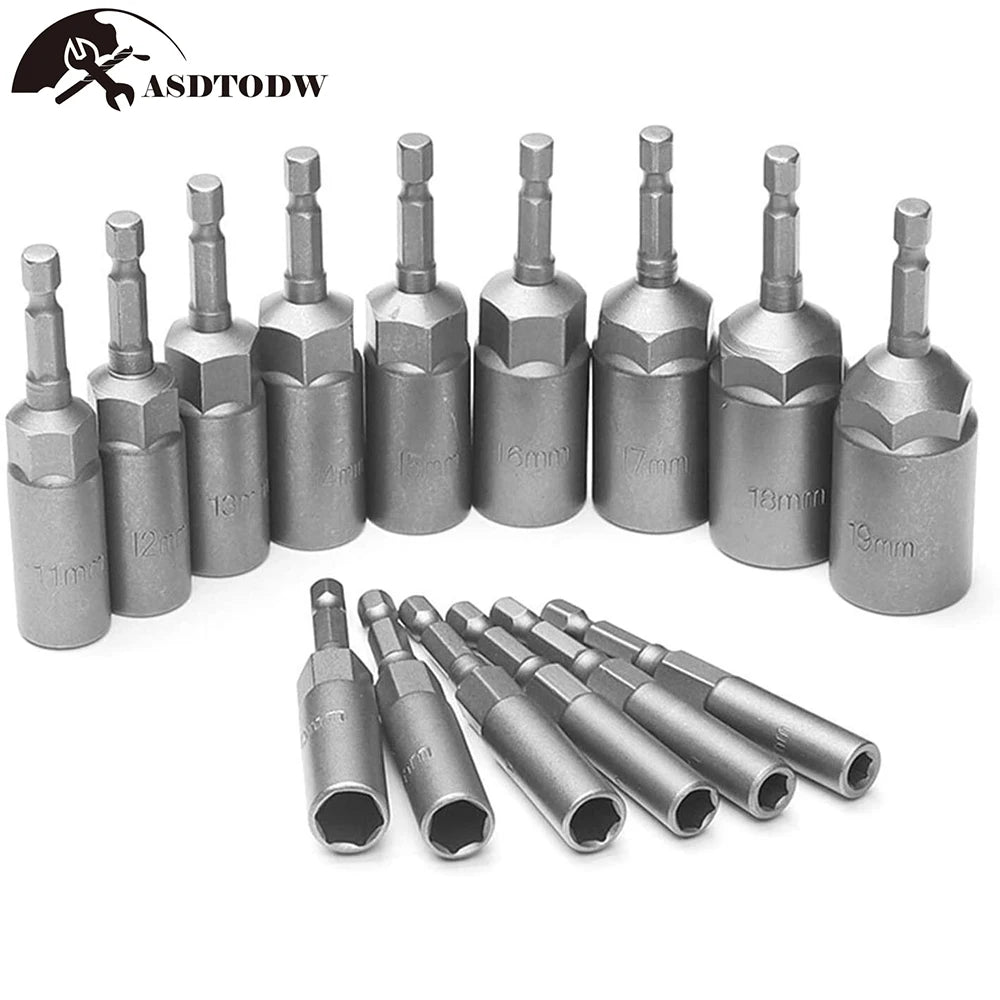 Nut Driver Bit Kit - Universal Fitment Power Tool Accessory | Wrench Haus