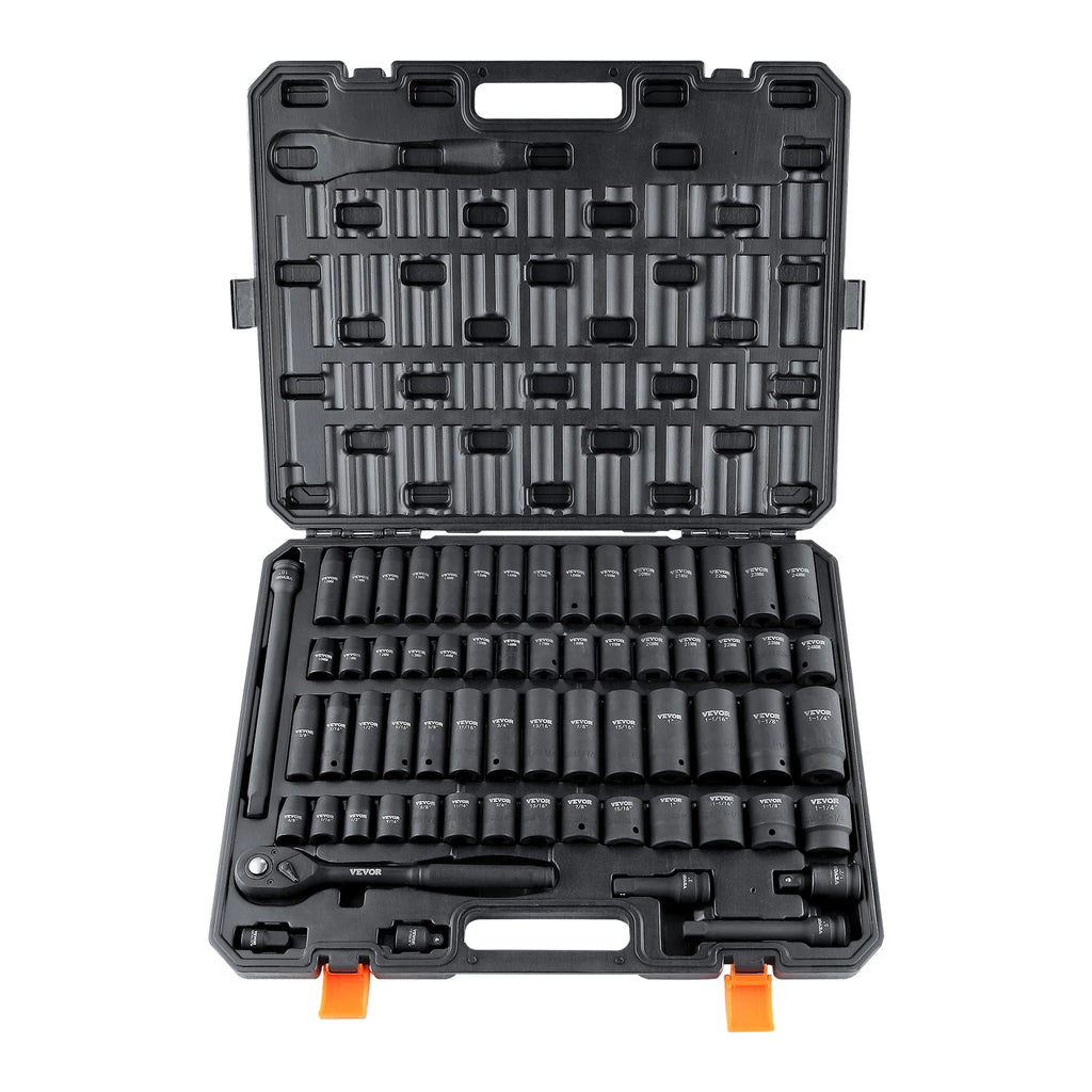 Impact Socket Set | 1/2" Drive 6-Point