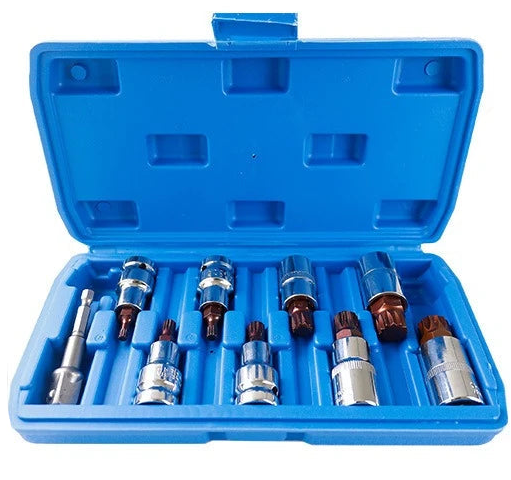 12-teiliger Vielzahn-Steckschlüsselsatz M5–M18 | 1/2"-Antrieb