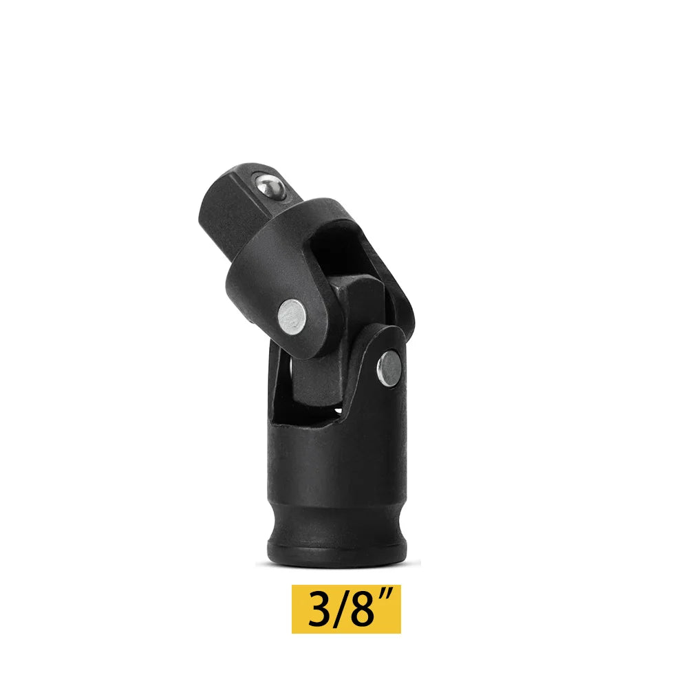 Swivel Impact Socket Joint Adapter - 90° Knuckle Joint, 3/8" Drive | Wrench Haus