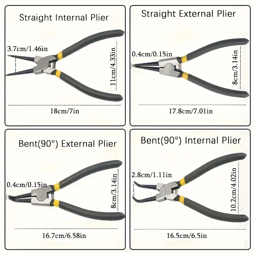 Circlip Pliers Set - Jaw Close-Up | Wrench Haus